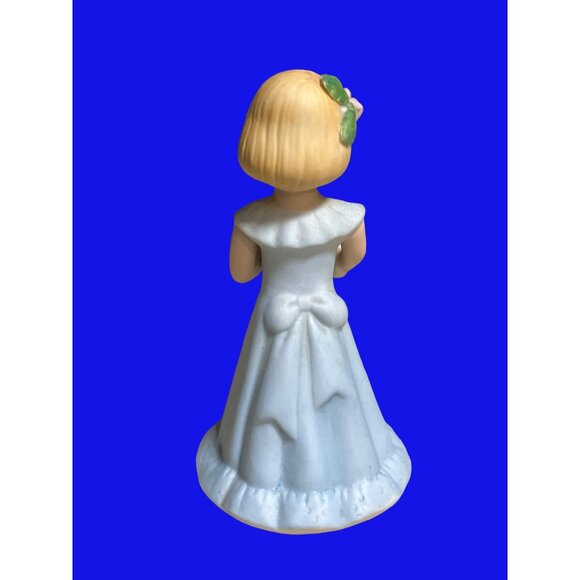 Growing Up Birthday Girls Figurine Age 6 By Enesco 1991 - Picture 5 of 10